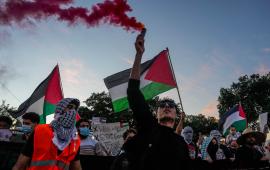 "عمال ضد الحروب"  مظاهرات عالمًا في يوم العمال تنديدًا بالعدوان الصهيو-أمريكي