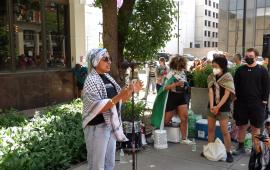لتضامنهم مع فلسطين.. اتهام ثمانية نشطاء في ميشيغان “بالتآمر والتهديد” ضد مسؤولين ومؤسسات