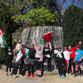 من أجل فلسطين..  فعالية ركض في أيرلندا