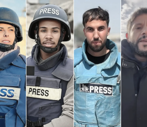 "جريمة الاحتلال بمجمع ناصر الطبي تمثل استهتارًا وقحًا بالقانون الدولي الإنساني."  المرصد الأورومتوسطي لحقوق الإنسان