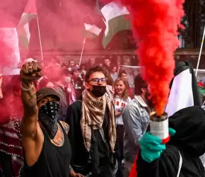 مواجهات عنيفة في ميلانو إثر رفض مجلس المدينة إنهاء التوأمة مع "تل أبيب"