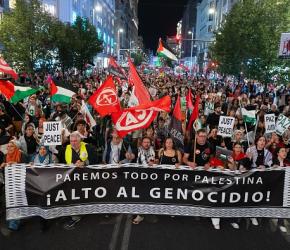 احتجاجات في إسبانيا تعرقل مباراة كرة سلة لفريق إسرائيلي