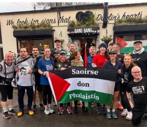 لجمع التبرعات لعزة  ..نشطاء في دبلن ينظمون فعالية ركض تضامنية