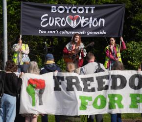 هيئة الاذاعة والتلفزيون التركية تندد بمشاركة الاحتلال في "يوروفيجن"