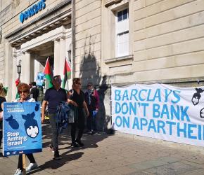 إدراج "باركليز" في تقرير الأمم المتحدة كطرف مستفيد من الإبادة