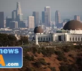 تنديدًا بجرائم الاحتلال..  احتجاج أمام معبد في لوس أنجلوس نصرًة لغزة