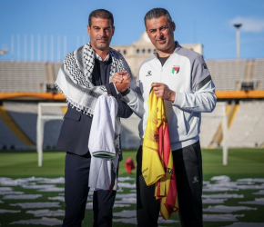 مدرب كاتالونيا:التضامن مع الفلسطينيين قبل نتيجة المباراة