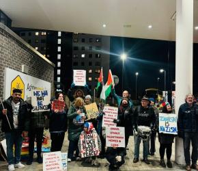 أول نشاط لها بعام2026 ..احتجاج في مدينة "تامسايد" البريطانية دعمًا للقضية الفلسطينية