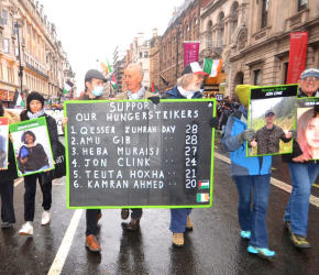 عريضة عاجلة لدعم مضربي “حركة فلسطين” عن الطعام