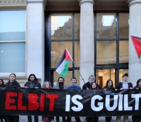 إغلاق "إلبيت" في بريطانيا وتعطيل العمل بميناء "أوكلاند" بأمريكا..استهداف مبنى منظمة العفو الدولية واقتحام متجر "كارفور" في تونس.