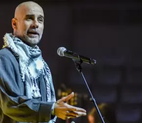 لدعمه القضية الفلسطينية..المجلس التمثيلي اليهودي في بريطانيا يهاجم غوارديولا