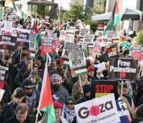 احتجاجات تضامنية من لندن إلى كندا تنديدًا بـقانون إعدام الأسرى الفلسطينيين... الاحتلال يتجه لمصادرة 50 سفينة شاركت في "أسطول الصمود العالمي"