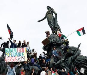 ضمن الأسبوع الوطني حراك واسع في فرنسا ضد تسليح كيان الاحتلال