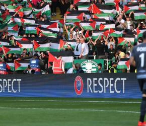 في أيرلندا 76٪ من مشجعي كرة القدم يعارضون مباريات دوري الأمم ضد الاحتلال