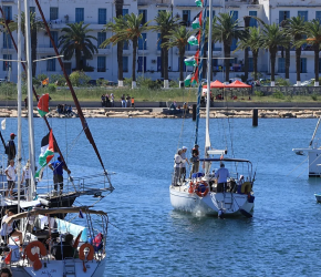 من إيطاليا وتونس وإسبانيا..  أسطول الصمود يعلن مشاركة 200 قارب في رحلته الجديدة