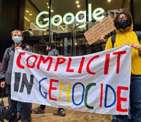 الكشف عن تسليم “غوغل” بيانات الطلاب المتضامنين لإدارة الهجرة الأمريكية