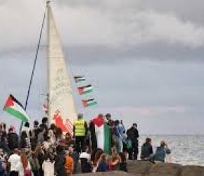 "لا تنقلوا زيم" احتجاج لعمال الموانئ في أمريكا رفضًا لشحن أسلحة للاحتلال