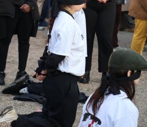 "الإبادة في غزة تكرار لجرائم النازية"  احتجاج في أمستردام نصرًة لغزة