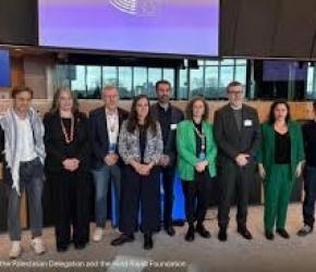 أمام البرلمان الأوروبي  مؤسسة "هند رجب" تعرض جهودها القانونية لمحاسبة الاحتلال