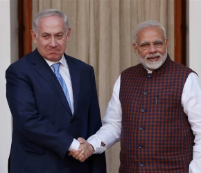 حملة تغريدات منددة بزيارة رئيس الوزراء الهندي لكيان الاحتلال