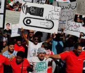 مطالب أردنية بإلغاء اتفاقية الغاز مع الاحتلال...مظاهرات متواصلة للتنديد بقانون إعدام الأسرى الفلسطينيين