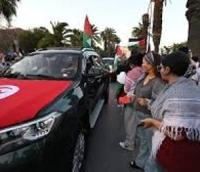 أكثر من 1000 مشارك.. قافلة برية وبحرية تتجه إلى غزة مطلع مايو...من ليستر إلى برمنغهام وأوكلاند.. 3 استهدافات لسلاسل توريد أسلحة الاحتلال