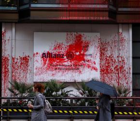 اتهمتهم باستهدافها.. شركة “أليانز” تُقاضي ستة نشطاء من حركة فلسطين