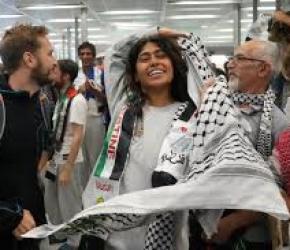 السلطات الكندية تلغي تصريح سفر ريما حسن...مظاهرات عالمية حاشدة نصرًة لفلسطين ورفضًا لسياسات ترامب