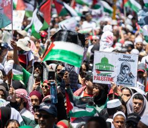 وقفة تضامنية مع إيران ولبنان وفلسطين بجنوب أفريقيا