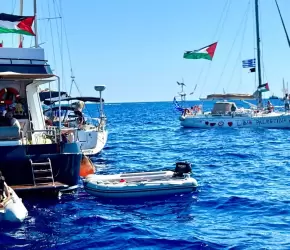 تصريح/  نحن في طريقنا، والعالم يترقب: غزة نحن قادمون  أسطول الصمود العالمي