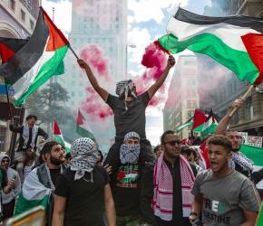 تضامنًا مع فلسطين  طلاب يحتلون مبنى إداريًا في جامعة بلجيكية