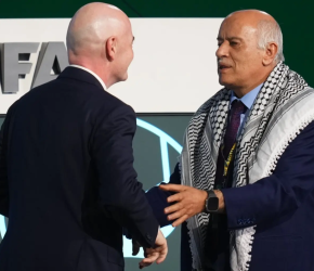 وُصف بالإرهابي السابق  حملة تحريض إسرائيلية مسعورة ضد الرجوب بعد موقعة الفيفا