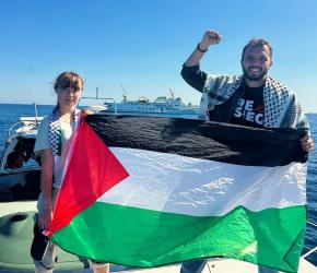 تصريح:  عزيزتي تيريزا أنا متأكد من أنكِ تفتقدينني كثيرًا، وجميع أمهات وآباء الأطفال الفلسطينيين يفتقدونهم بشدة أيضًا