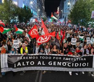 احتجاجات في إسبانيا تعرقل مباراة كرة سلة لفريق إسرائيلي