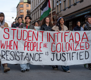 “مصممون على مطالبنا”.. إدارة غوتنبرغ تعرقل مقترح الطلاب لمقاطعة الاحتلال