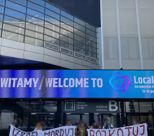 احتجاجات بولندية ضد زيارة عمدة “بوزان” للاحتلال