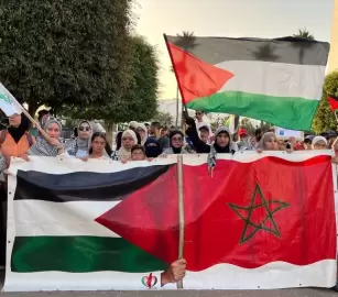 مظاهرات مغربية دعمًا لـ"أسطول الصمود" وتنديدًا بالإبادة