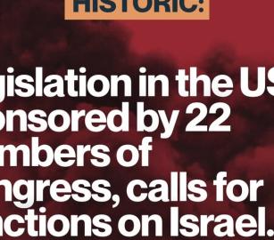 تحوّل تاريخي في واشنطن .. مشروع قرار في الكونغرس يدعو لفرض عقوبات على “إسرائيل"
