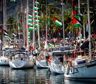 ليبيا تستعد للمشاركة في "أسطول الصمود" العالمي لكسر حصار غزة