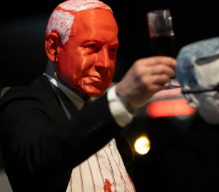 احتجاج خارج عشاء جائزة نوبل تنديدًا بدعم أوروبا للاحتلال