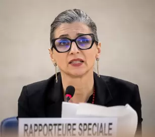 مقرة اممية :ما يحدث لي ثمن الوقوف مع فلسطين