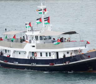 بث مباشر مرتقب مع نشطاء أسطول الصمود