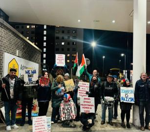 أول نشاط لها بعام2026 ..احتجاج في مدينة "تامسايد" البريطانية دعمًا للقضية الفلسطينية