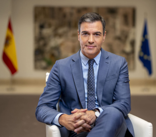 سانشيز :تقرير المصير حق فلسطيني لا يقبل الوصاية