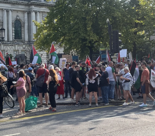 تجمع تضامني في بلفاست دعمًا لـ "فيلتون 24"