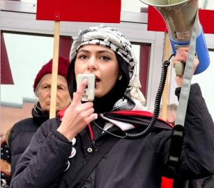 سارة قيشاوي: قرار إيقافي لم يكن صادمًا بل سخيفًا ومخزٍ لدعمي فلسطين