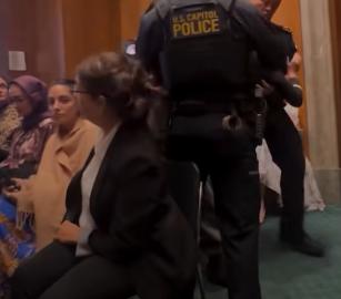 من قدامى المحاربين.. اعتقال جنديين أمريكيين اتهموا مجلس الشيوخ بالتواطؤ بالإبادة