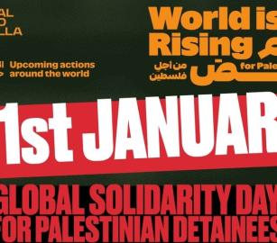 شاركوا التضامن في حساباتكم..  يوم عالمي لدعم الأسرى الفلسطينيين غدًا