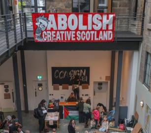 اتهامات لمنظمة “كرييتيف أسكتلندا” لاستهدافها الفنانين المناصرين لفلسطين