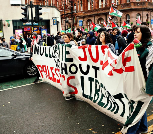 احتجاجات تضامنية في عدة مناطق بريطانية دعمًا لغزة